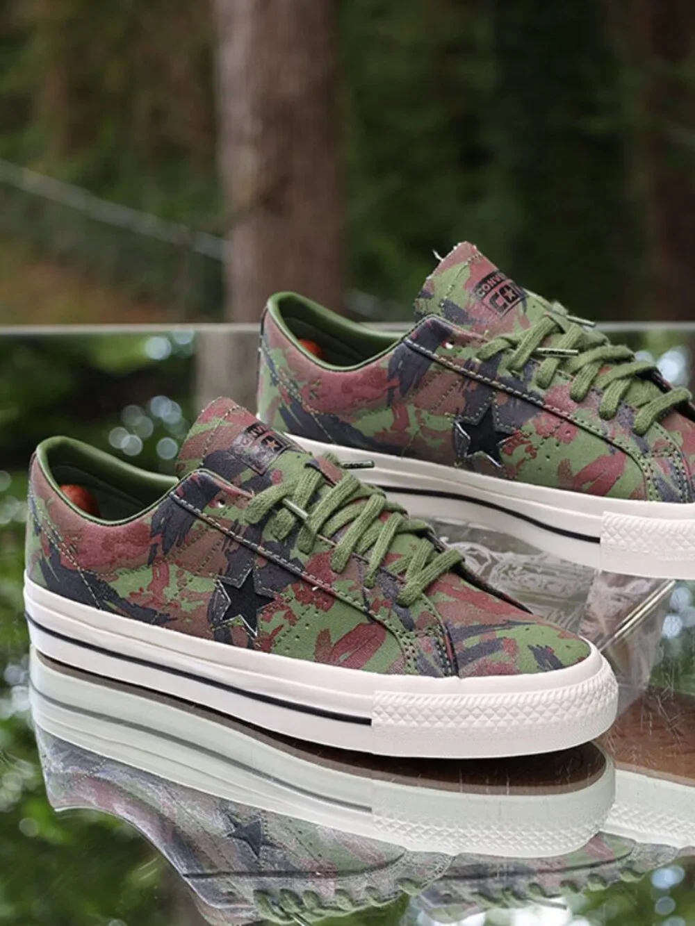 Converse One Star Pro Low Brushstroke Camo - Picture 8 of 14